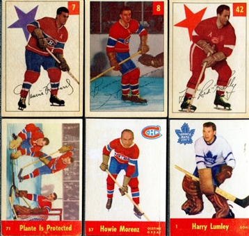 1950s Parkhurst Hockey Collection of (156) Cards
